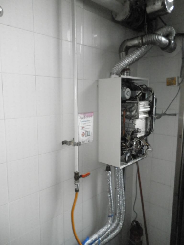 부천동초등학교 급식실 가스온수기 설치